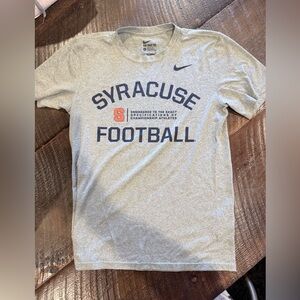 Nike Syracuse Football Heather Gray Tee